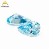 Venta al por mayor de fábrica moissanita de color forma especial gota de agua forma de pera piedra desnuda 1-3 quilates claridad VVS certificado código de cintura completo