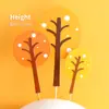 Decoração de bolo Casa com cerca Cogumelo conjunto inserção de cartão Carro de desenho animado Menino Menina Bolo de aniversário Plug-in