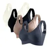 Sujetador de copa completa Tira transfronterizo Amazon transfronterizo Xiyin temu sujetador sin costuras talla grande busto grande push-up