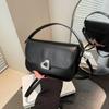 Bolso de Hombro Texturizado y Elegante para Mujer, Nuevo Bolso Cruzado Casual tipo Silla de Montar Moda Otoño 2026, Bolso Pequeño de Hombro Cruzado