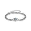 Pulsera transfronteriza de plata de ley S925 con diamantes de Mosan y burbujas, diseño de nicho para mujer, pulsera con sentido de la vida, joyería Live Supply