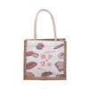 Bolso para Mujer 2020 Otoño e Invierno Nuevo Estilo Literario y Artístico Estilo Nacional Bolso Cuadrado Pequeño Estilo K Ins de Moda Tendencia Bolso de Hombro Bolso de Lona