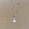 ¡Di con la pepita de oro! Collar con lazo rosa para mujer, diseño único, dulce cadena para la clavícula, accesorio pequeño y exquisito