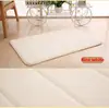 Alfombra Gruesa de Coral Fleece con Espuma Viscoelástica de Rebote Lento para Baño Absorbente Antideslizante Felpudo Venta Directa de Fábrica