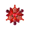 Broche de acrílico de moda nuevo para mujer pin de aleación electrochapada para bufanda de seda accesorios para ropa corsage disponible para venta al por mayor