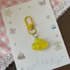 Nuevo Estilo Llavero de Nube Colorida Macarrón Flor Nube Estilo Fresco Colgante Funda de Auriculares Accesorio para Bolso
