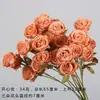Flores Artificiales de Rosa Feliz para Decoración de Boda