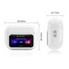 Fones de Ouvido Bluetooth Sem Fio Jerry A9Pro Huaqiangbei Cancelamento de Ruído Anc Bateria de Longa Duração Display Popular Item Quente Transfronteiriço