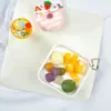 Colgante de postre de hierba asada de taro simulación PVC curable suave lindo creativo joyería para mochila