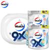 Perlas de Lavandería Velox 12g*32 Piezas + 20 Piezas 2 Bolsas 9X Limpieza, Esterilización y Eliminación de Ácaros Perlas de Detergente para Lavadora