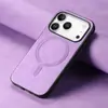 Funda para Teléfono Móvil Apple 18Pro Magsafe Magnética Carga Inalámbrica de Aire 17E Color Sólido Funda Protectora Iphone16