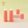 Palito de Contorno e Iluminador de Doble Uso con Cabeza de Esponja, Palito de Rubor, Maquillaje Dos en Uno en Naranja con Tubo de Crema de Arcilla Púrpura, Línea del Cabello al por Mayor