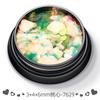 Cross-border magic color mixed green heart love nail art lantejoulas ultrafinas laser flash flash diamante pó acessórios para nail art