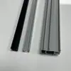 Perfil de Aluminio Industrial 4040 Ranura en U Tira de Sellado Dura Plana Ranura 8 Ranuras 10 Tablero Secundario Divisor Abrazadera para Vidrio Tira de Tarjeta Pegamento
