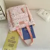 Mochila Estilo Japonês Transfronteiriça Ins para Meninas Alunas do Ensino Fundamental Mochila Fofa Doce Estrela Alunos do Ensino Médio Mochila de Grande Capacidade