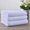 Toallas de Salón de Belleza al Por Mayor con Logo Imprimible Algodón Hotel Pedicura Baño Peluquería Suave Absorbente Toalla Blanca de Hotel