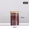 Frasco de Almacenamiento de Vidrio con Corcho 80mm Gran Capacidad Botella para Almacenamiento de Granos Vidrio Borosilicato Alto Engrosado Cocina Dispensador de Productos Secos