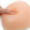 Prótese Mamária de Silicone Triangular Médica Cor da Pele Sem Aréola, Base Côncava, Inserção Respirável para Aumento dos Seios Pós-Cirurgia