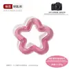 Accesorios para joyería DIY: 30mm acrílico transparente, colgantes y materiales para llaveros con forma de estrella de cinco puntas de colores, flor y flor de ciruelo