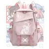Mochila de mercadoria de anime do Projeto Touhou com Qilunuo, Hori e Reimu, mochila de grande capacidade para estudantes masculinos e femininos