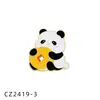 Broche de Aleación de Dibujos Animados Lindo Panda Festivo Tesoro de la Suerte Auspicioso Buena Fortuna Insignia de Joyería de Año Nuevo