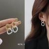 Pendientes de Tulipan de Plata 925 para Mujer 2026 Nuevos Pendientes de Lujo Ligero de Moda Accesorios para Orejas de Nicho No Necesitan Quitarse Ganchos de Oreja de Alta Gama