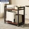 Soporte para Impresora, Estante de Almacenamiento, Estación de Trabajo de Almacenamiento de Múltiples Niveles de Pie, Soporte Móvil para Host de Computadora de Oficina
