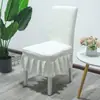 Funda de Silla Engrosada Funda de Taburete Funda Elástica Respaldo de Silla Universal para Hogar Todo en Uno Funda de Silla para Mesa de Comedor Sencilla