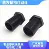 PAX01-M8 M10 M12-L5 L10 L15 Parafuso Sextavado Externo com Furo Passante Rosca Fina Parafuso de Ajuste Oco