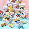Caixa Surpresa Criativa de Dinossauro Montável para Crianças Deformação Educação Infantil Pré-escolar DIY Educacional Caixa de Brinquedo Blocos de Montar Tiranossauro Rex