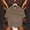 Camiseta de Manga Corta para Hombre con Estampado de Marca de Moda Estilo Americano 2026 Nuevo Verano Más Vendida Moda Casual Cuello Redondo Ropa de Hombre