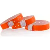 Pulsera de PVC Desechable de Venta Caliente en Amazon con Código QR Ajustable para Identificación