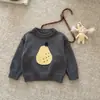 Tejido de Dibujos Animados para Bebé 2026 Otoño/Invierno Nuevas Llegadas Unisex Suave y Esponjoso Suéter Pulóver Top Base para Bebé Tendencia