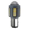 Farol de motocicleta H4 três garras H6 branco amarelo farol elétrico longe e perto luz holofote integrado lâmpada h6 modificada de duas cores