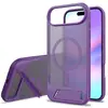 Adecuado para Apple 17Air/18Promax Funda de Teléfono Magnética con Soporte Mate Anticaídas Venta al por Mayor de Fábrica Transfronteriza