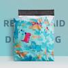 Bolsas de Embalaje Express Estilo Dibujos Animados Nuevas, Bolsas de Embalaje Gruesas Impermeables para Logística de Ropa, Bolsas Express Coloridas Autoadhesivas para Cruce de Fronteras