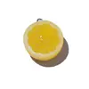 Juguete de Comida Simulada Fruta de Longan Toronja Hongo Accesorios de Resina DIY Collar Llavero Adornos Lindos Hechos a Mano
