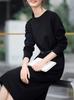 Vestido Hepburn Style Casual Ligero 2025 Primavera Nuevo Sencillo Elegante Elegante Perezoso Slim para Mujer
