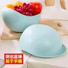 Colador de Arroz y Cesta Escurridora de Plástico, No Requiere Lavado a Mano, Cesta Engrosada para Lavar Arroz con Agujeros Finos para Uso en la Cocina