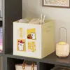 Gabinete de Celosía de Acero Combinación Libre Gabinete de Almacenamiento para Jardín de Infancia Estantería para Sala de Estar Dormitorio Estantería de Pie para Estudio