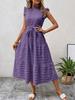 2024 Ropa de mujer europea y americana transfronteriza Falda de comercio exterior de Amazon Vestido de falda grande con cordones sin mangas bohemio para mujer