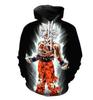 Suéter Serie Dragon Ball Wukong Impresión Digital 3D Japonesa cosplay Suéter con Capucha Animación