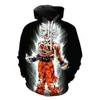 2023 día Hombre Impresión digital 3D Serie Dragon Ball Wukong suéter cosplay sudadera anime suéter