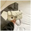 Bolso cuadrado pequeño super popular con patrón de rombos para mujer, nuevo bolso de cadena para el verano 2026, bolso de hombro y cruzado de alta gama, bolso pequeño, bolso para teléfono