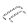 Tirador pequeño de acero inoxidable macizo Weitten, tirador moderno para puerta de armario, tirador para cajón, tirador de hierro para armario, tirador en forma de U