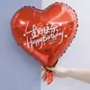 Globos de Papel de Aluminio en Forma de Corazón de 18 Pulgadas para Decoración de Bodas, Fiesta del Día de San Valentín, Globos de Corazón Flotantes al por Mayor
