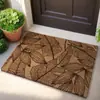 Felpudo de Entrada Estilo Palmera de Coco Transfronterizo, Antideslizante, Resistente al Desgaste, Raspa Suciedad, Felpudo para Entrada, Felpudo Resistente a la Suciedad para el Hogar, Felpudo Raspa Suciedad
