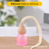 Frasco de fragrância para carro colorido fosco com alça para pendurar, frasco difusor acessório para interior de carro, frasco dispensador de vidro transparente para perfume e óleo essencial