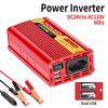 Venta Caliente Transfronteriza Inversor para Coche/Hogar Onda Sinusoidal Pura 600-2500W 12V24V a 110V Enchufe Brasileño