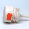 Tapa compatible con múltiples marcas para taza térmica, tapa para hervidor, tapa interior con botón naranja, pico y popote, tapa de resorte de rosca interna